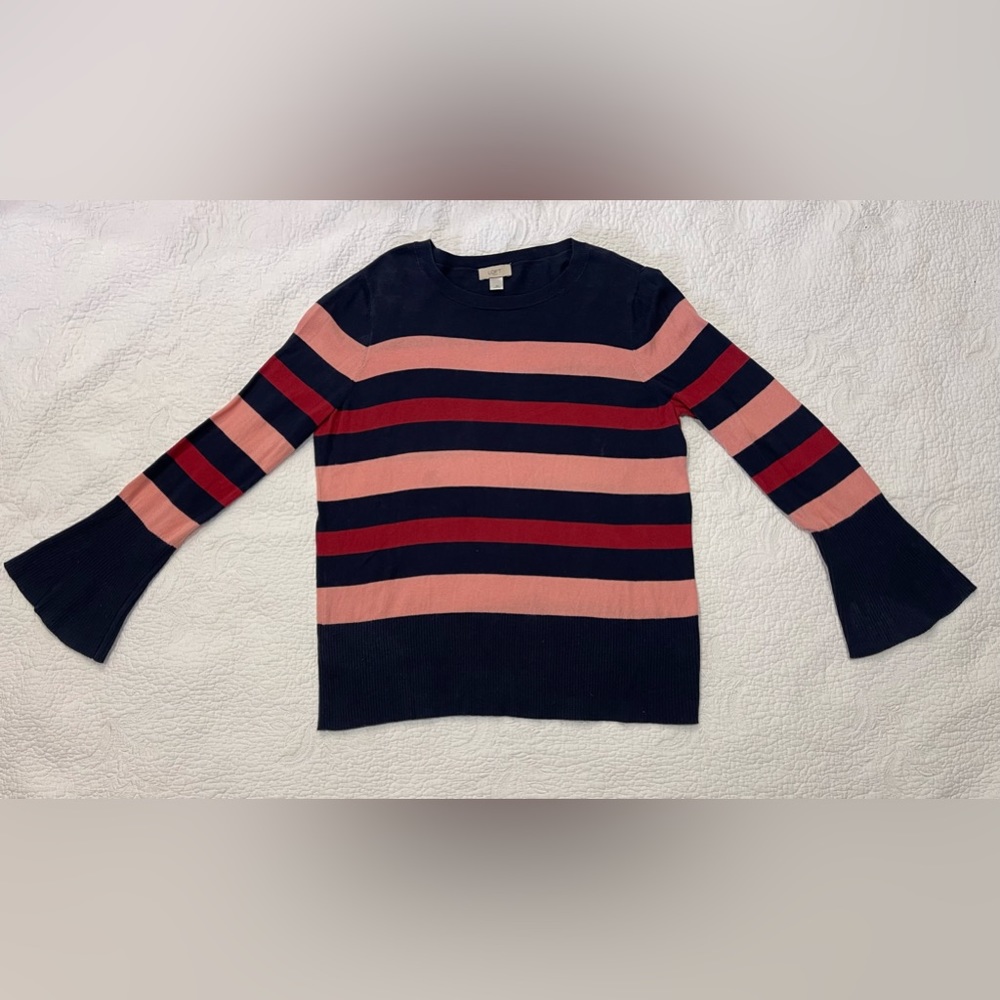 LOFT bell sleeve XL Sweater